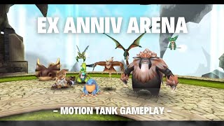 Motion Tank Gameplay in Ex Anniv Arena  Toram Online [upl. by Zondra]