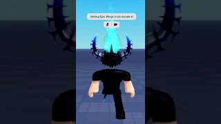 I GOT EPIC WINGS IN PLS DONATE E… shorts [upl. by Knowlton]