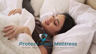 Drylife Terry Towelling Waterproof Mattress Protectors [upl. by Esorylime]