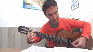 Paolo Vallesi  La Forza Della Vita cover chitarra fingerstyle guitar classic guitarra clásica [upl. by Garrott170]