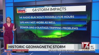 Historic geomagnetic storm and how it impacts Earth [upl. by Marylee801]