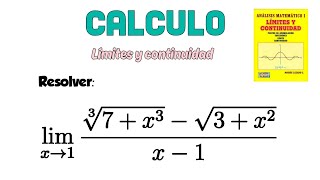 Limites y Continuidad Analisis Matematico 1 Moises Lazaro Carrion Solucionario Del Libro de Límite [upl. by Waverley]