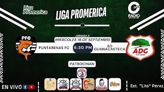 UNAFUT  JORNADA 11  PUNTARENAS FC vs AD GUANACASTECA [upl. by Ahsikad]