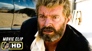 LOGAN Clip  quotReavers Fightquot 2017 Hugh Jackman [upl. by Esorylime]