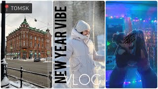 DECEMBERJANUARY NEW YEAR VLOG☃️последние школьные дни 📍Томск каникулы [upl. by Nedmac]