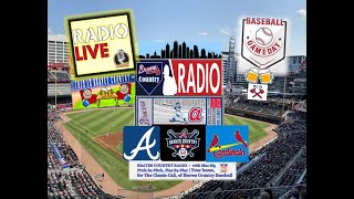 Atlanta Braves vs STL Cardinals MLB LIVE Stream  Braves Country Baseball PlayByPlay amp Watch Party [upl. by Notwal]