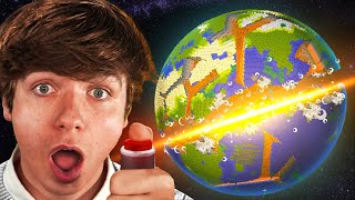 I Destroyed Earth in Minecraft [upl. by Attelocin]