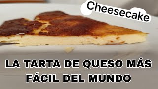 TARTA DE QUESO DE LA VIÑA ‼️ UNA DELICIA DE SOLO 3 INGREDIENTES 🍮 [upl. by Jerman]