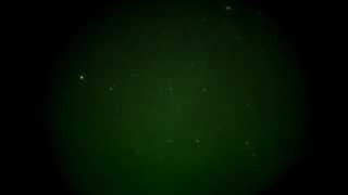 anpvs14 Night Vision Gogle View at Night 야간 투시경으로 본 밤하늘 [upl. by Otrevlig]