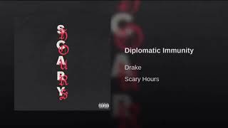 Drake  Diplomatic immunity Lyrics [upl. by Wearing]