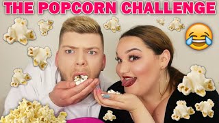 THE POPCORN CHALLENGE  Ivona amp Mario [upl. by Amliv696]