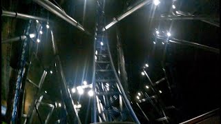 Beyond the Cloud at night front seat onride Go Pro 4K 60FPS POV Suzhou Amusement Land Forest World [upl. by Favianus]