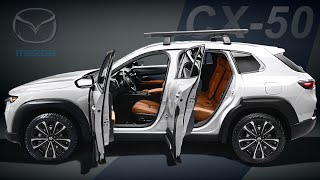 New Mazda CX50 2022  Much More Than Just Offroad Trim for CX5 SUV [upl. by Mears]