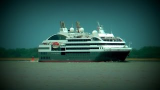 Luxusliner L AUSTRAL auf der Elbe unterwegs nach Hamburg  09052014 [upl. by Karl]