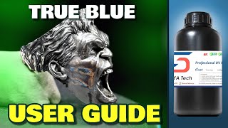 Siraya Tech True Blue Castable Resin USER GUIDE for Metal Casting [upl. by Nosnehpets]