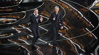 Sanremo 2022 Fiorello «Finalmente faccio il telespettatore con il plaid e la tisana al tiglio» [upl. by Chretien318]