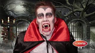 KENNETH CORE  GOODMARK  Halloween Make Up Tutorial VAMPIRE NL [upl. by Harim]