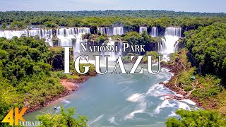 Iguazu National Park 4K Ultra HD • Stunning Footage Scenic Relaxation Film with Calming Music [upl. by Emrich]