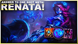 RENATA GLASC IS THE ANSWER TO ONE SHOT META  League of Legends [upl. by Noryt]