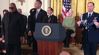 President Obama Honors the 2014 Medal of Freedom Recipients [upl. by Emmaline]