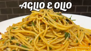 How to make CLASSIC Italian Aglio e Olio Pasta Oil and Garlic  Impossibly Kosher [upl. by Iak]