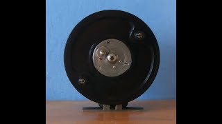 Allcock Aerialite Slater Latch Centrepin Trotting Reel  Bakelite Fishing Reel [upl. by Africah]