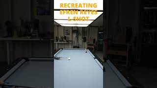 EFREN REYES L SHOT RECREATION efrenreyesbestshot 8ballpool 9ball [upl. by Aiet]