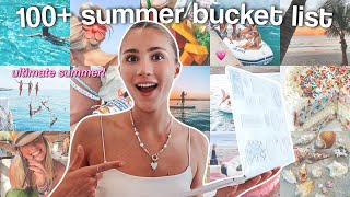 ULTIMATE SUMMER BUCKET LIST IDEAS  100 things you’ll actually want to do [upl. by Ianaj892]