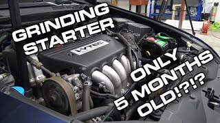 Starter Grinding Noise  Diagnosis and Repair  Stop Making Repeat Repairs [upl. by Ennasil]