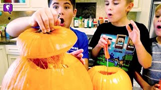 Homemade Pumpkin Pie How to Make Pie with HobbyFamilyTV [upl. by Kasey]