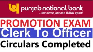 PNB Punjab National Bank Promotion Exam Scale 2 To Scale 3 Circulars Completed [upl. by Halley]