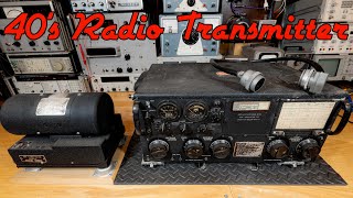 1940s Radio Transmitter  The ART13 Restoration Introduction [upl. by Ruel286]