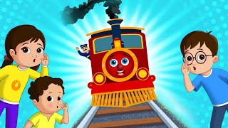 Chuk Chuk Rail Gadi  Train Song  Hindi Rhymes for Children  FunForKidsTV Hindi Rhymes [upl. by Kenelm648]