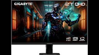 GIGABYTE GS27QX 27 inch IPS Gaming Monitor Review [upl. by Souvaine]