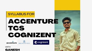 Syllabus For Accenture TCS  Cognizant Simple Explained [upl. by Serg649]