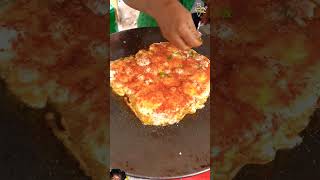 Delhi Famous 12 Egg 🥚🥚 fry streetfood egg food eggomelette indianstreetfood shorts trending [upl. by Eenobe]