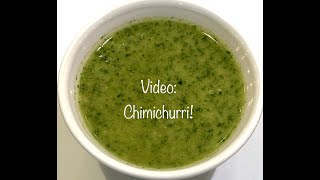 Chimichurri sauce [upl. by Wolford]