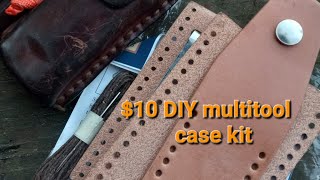 10 DIY leather multitool case [upl. by Bertero209]