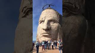 Crazy Horse Monument Extreme close up trend subscribe trending viral fyp [upl. by Ongineb]