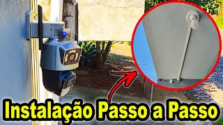 Como Instalar Câmera de Segurança WiFi Passo a Passo [upl. by Ystap]