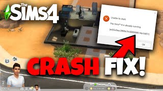 EASIEST FIX for Sims 4 CRASHING on loading screenstartup [upl. by Frohman]