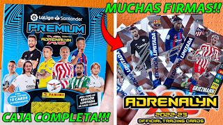 CAJA COMPLETA de SOBRES PREMIUM ADRENALYN XL 202223 LIGA SANTANDER 100€ 😱 [upl. by Elsilrac950]