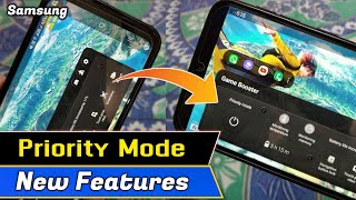 Samsung New Features Priority mode  New Hidden Features  Game Launcher Settings [upl. by Lesnah]