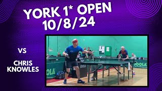 Neil Myatt vs Chris Knowles  York 1 10824  FULL MATCH [upl. by Antonin]