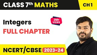 Class 7 Maths Chapter 1  Integers Full Chapter Explanation and Exercise 11 to 14 [upl. by Brahear]