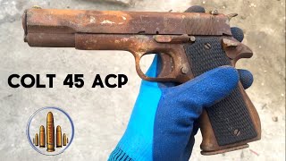 Colt M1911 US Army pistol Restoration [upl. by Arihaz]