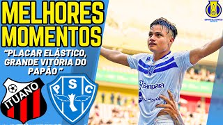 Ituano x Paysandu  Série B 2024  Melhores Momentos  Notícias do Paysandu SC [upl. by Ahsiled]