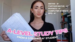 alevel tips from a straight A student [upl. by Anoiek]