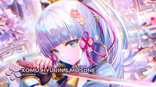 Nightcore 8D Mix  Gloxinia Xomu Hyurin amp Mitsune [upl. by Ocsic906]