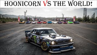 Forza Horizon 5  Hoonicorn VS The World  In Memory of Ken Block [upl. by Hpeseoj]